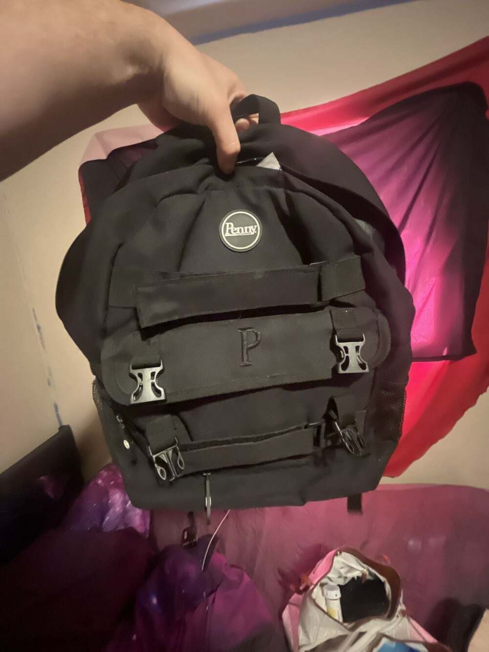 Penny Skateboards Pouch Skate Backpack Black